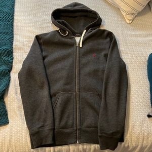 Polo Zip Up hoodie. Like new